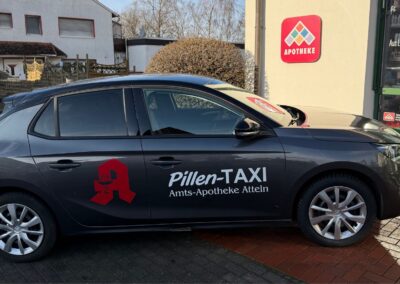 Impressionen Amts-Apotheke Atteln Pillen Taxi